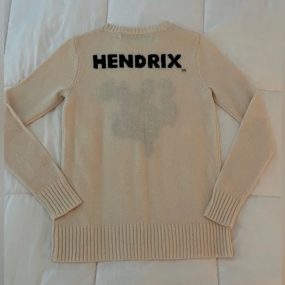 NWOT Stoned Immaculate + Jimi Hendrix Electric Lady sweater size Small 🎸💫💖 - Picture 2 of 10